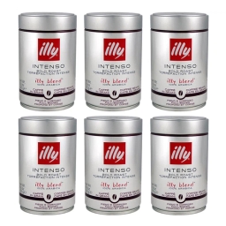 Kawa ziarnista w puszce Illy Classic Espresso Black 250g (6szt.) - miniatura 1