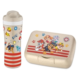 Zestaw śniadaniowy Koziol PSI PATROL beżowy (lunchbox Candy L + butelka bidon na wodę 425ml) - miniatura 1