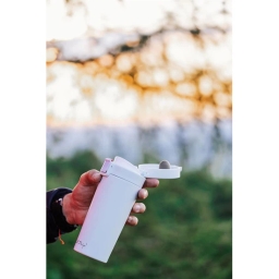 Kubek termiczny do kawy i herbaty Vialli Design FUORI 400ml (biały) 27664 - miniatura 9