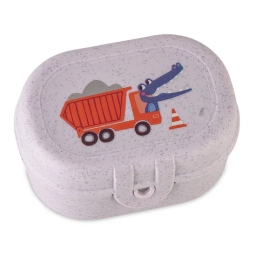 Zestaw śniadaniowy dla dzieci duży Koziol TRUCKS (lunchbox + lunchbox mini + snackpot + butelka bidon na wodę 500ml) - miniatura 7