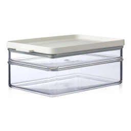 Pojemnik na wędliny i ser Mepal Omnia 500+1200ml 106417032500 (biały) - miniatura 1