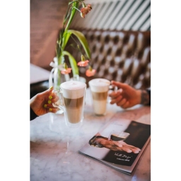 Szklanki termiczne do kawy latte i herbaty Vialli Design DIVA 350ml (2szt.) 26490 - miniatura 4