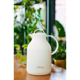 Termos konferencyjny z wkładem szklanym Vialli Design AMO 1L (biały) 27763 - miniatura 5