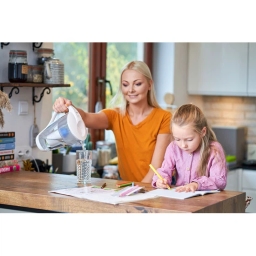 Dzbanek filtrujący szklany Dafi Crystal LED +1 filtr Classic (biały) - miniatura 12