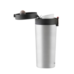 Kubek termiczny do kawy i herbaty Vialli Design FUORI 400ml (stalowy) 28029 - miniatura 3