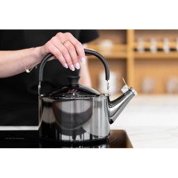 Czajnik z gwizdkiem Vialli Design DIAMANTE 1,5L (grafit polerowany) 28180 - miniatura 10