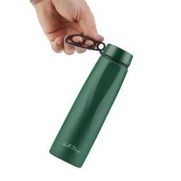 Butelka termiczna Vialli Design FUORI 500ml z uchwytem 12/24h (zielona) - miniatura 3