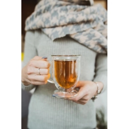 Szklanki termiczne do kawy latte i herbaty Vialli Design AMO 250ml (2szt.) 26421 - miniatura 3