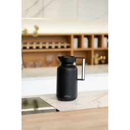 Termos z wkładem szklanym Vialli Design LUNGO 1L (czarny) 29262 - miniatura 4