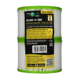 Filtr wkład wody do basenu FilterLogic SFLIN1-4-3BE (kompatybilny z Intex S1) 2-pack - miniatura 1