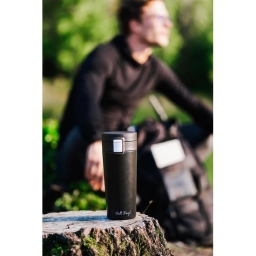 Kubek termiczny do kawy i herbaty Vialli Design FUORI 400ml (grafitowy) 27671 - miniatura 8