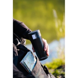 Kubek termiczny do kawy i herbaty Vialli Design FUORI 400ml (grafitowy) 27671 - miniatura 7