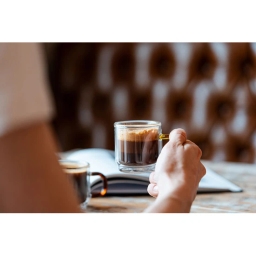 Szklanki termiczne do kawy espresso Vialli Design AMBER 80ml (4szt.) - miniatura 5