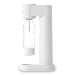 Saturator do wody Dafi PushAir (biały srebrny) + 1x butelka 0,7L + nabój CO2 (zestaw startowy) - miniatura 4