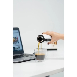 Butelka termiczna Vialli Design FUORI 500ml z uchwytem 12/24h (biała) - miniatura 4