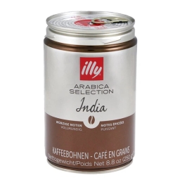 Kawa ziarnista w puszce Illy India 250g (12szt.) - miniatura 2