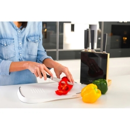 Deska kuchenna do krojenia dwustronna Vialli Design LIVIO 23703 (biała) - miniatura 5