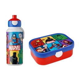 Zestaw śniadaniowy dziecięcy Mepal Campus Avengers (lunchbox + bidon) - miniatura 1