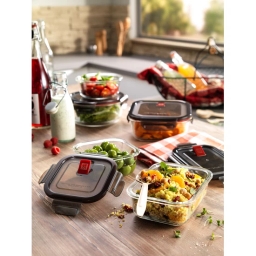 Szklany pojemnik na żywność Zwilling Gusto 1,1L (kwadratowy) - miniatura 5