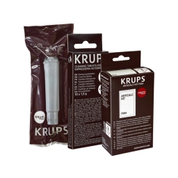 Zestaw do konserwacji ekspresu Krups (filtr F088 + odkamieniacz F054 + tabletki czyszczące XS3000) - miniatura 9