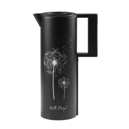 Termos konferencyjny z wkładem szklanym Vialli Design CORTO 1L (czarny) 238399 - miniatura 1