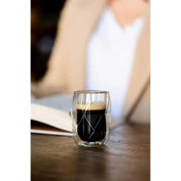 Szklanki termiczne do kawy i herbaty Vialli Design GEO 100ml (2szt.) 30442 - miniatura 5