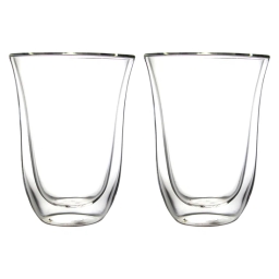 Zestaw szklanek termicznych do latte DeLonghi 5513284171 DLSC312 (2szt.) - miniatura 2