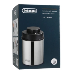 Pojemnik próżniowy na kawę DeLonghi DLSC063 5513284421 (inox) - miniatura 3