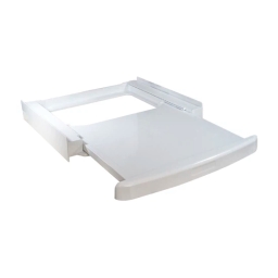 Łącznik pralki z suszarką z półką Whirlpool SKS101 484000008436 60x60cm - miniatura 3