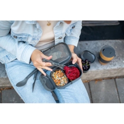 Lunchbox zestaw Koziol PASCAL READY MINI 7151701 (popielaty) - miniatura 6