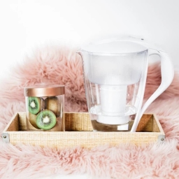 Dzbanek filtrujący szklany Dafi Crystal LED +1 filtr Classic (biały) - miniatura 10