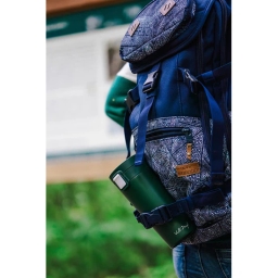 Kubek termiczny do kawy i herbaty Vialli Design FUORI 400ml (zielony) 27695 - miniatura 6