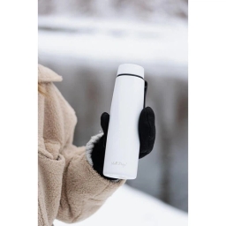 Butelka termiczna Vialli Design FUORI 500ml z uchwytem 12/24h (biała) - miniatura 7