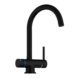 Bateria kuchenna filtrująca jednodrożna Dafi Flow Comfort D-1 z baterią trójdrożną VITO (czarna) - miniatura 1