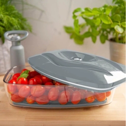 Zestaw pojemników prożniowych do przechowywania żywności DAFI SET5 (stalowy) - miniatura 5