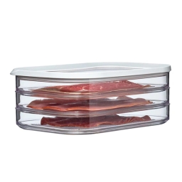 Zestaw pojemników na żywność Mepal Modula (2x1000ml, 2x1500ml, 1x2000ml,1x Modula550/3l) biały - miniatura 5