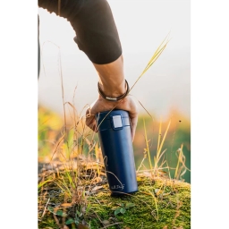 Kubek termiczny do kawy i herbaty Vialli Design FUORI 400ml (granatowy) 27701 - miniatura 6