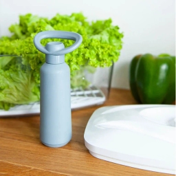 Zestaw pojemników prożniowych do przechowywania żywności DAFI SET4 (biały) - miniatura 2