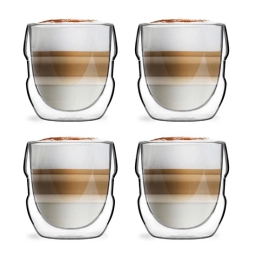 Szklanki termiczne do kawy i herbaty Vialli Design SFERICO 250ml (4szt.) 27954 - miniatura 1