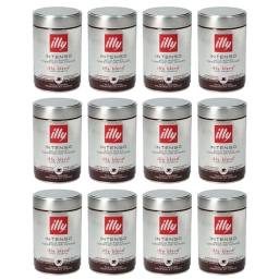 Kawa mielona w puszce Illy Espresso Black 250g (12szt.) - miniatura 1