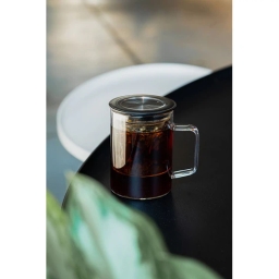 Szklanka do herbaty z zaparzaczem Vialli Design DIVA 350ml 29385 (2szt.) - miniatura 4