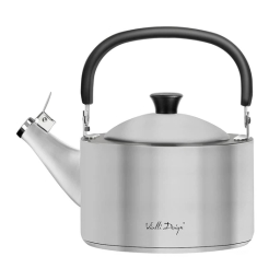 Czajnik z gwizdkiem Vialli Design DIAMANTE 1,5L (stal matowa) 27855 - miniatura 1