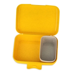 Zestaw śniadaniowy dla dzieci duży Koziol Psi Patrol GROW żółty (lunchbox + lunchbox mini + snackpot + butelka bidon na wodę 500ml) - miniatura 8