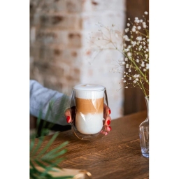 Szklanki termiczne do kawy i herbaty Vialli Design GEO 350ml (4szt.) 27589 - miniatura 3