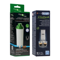 Zestaw do konserwacji ekspresu DeLonghi (filtr CFL-950B + odkamieniacz EcoDecalk Mini 200ml) - miniatura 1