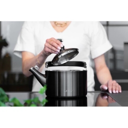 Czajnik z gwizdkiem Vialli Design DIAMANTE 1,5L (grafit matowy) 28197 - miniatura 9