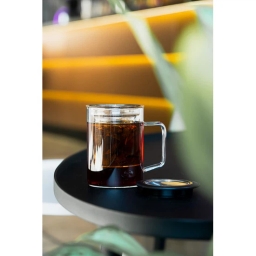 Szklanka do herbaty z zaparzaczem Vialli Design DIVA 350ml 29385 - miniatura 6