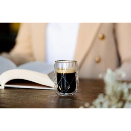 Szklanki termiczne do kawy i herbaty Vialli Design GEO 100ml (4szt.) 30442 - miniatura 3