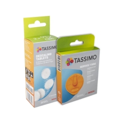 Dysk czyszczący Tassimo Bosch T-disk 576837 + tabletki odkamieniające 311530 TCZ6004 - miniatura 5
