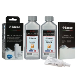 Zestaw do konserwacji ekspresu Saeco (CA6702+CA6700 500ml+CA6704+HD5061) - miniatura 1